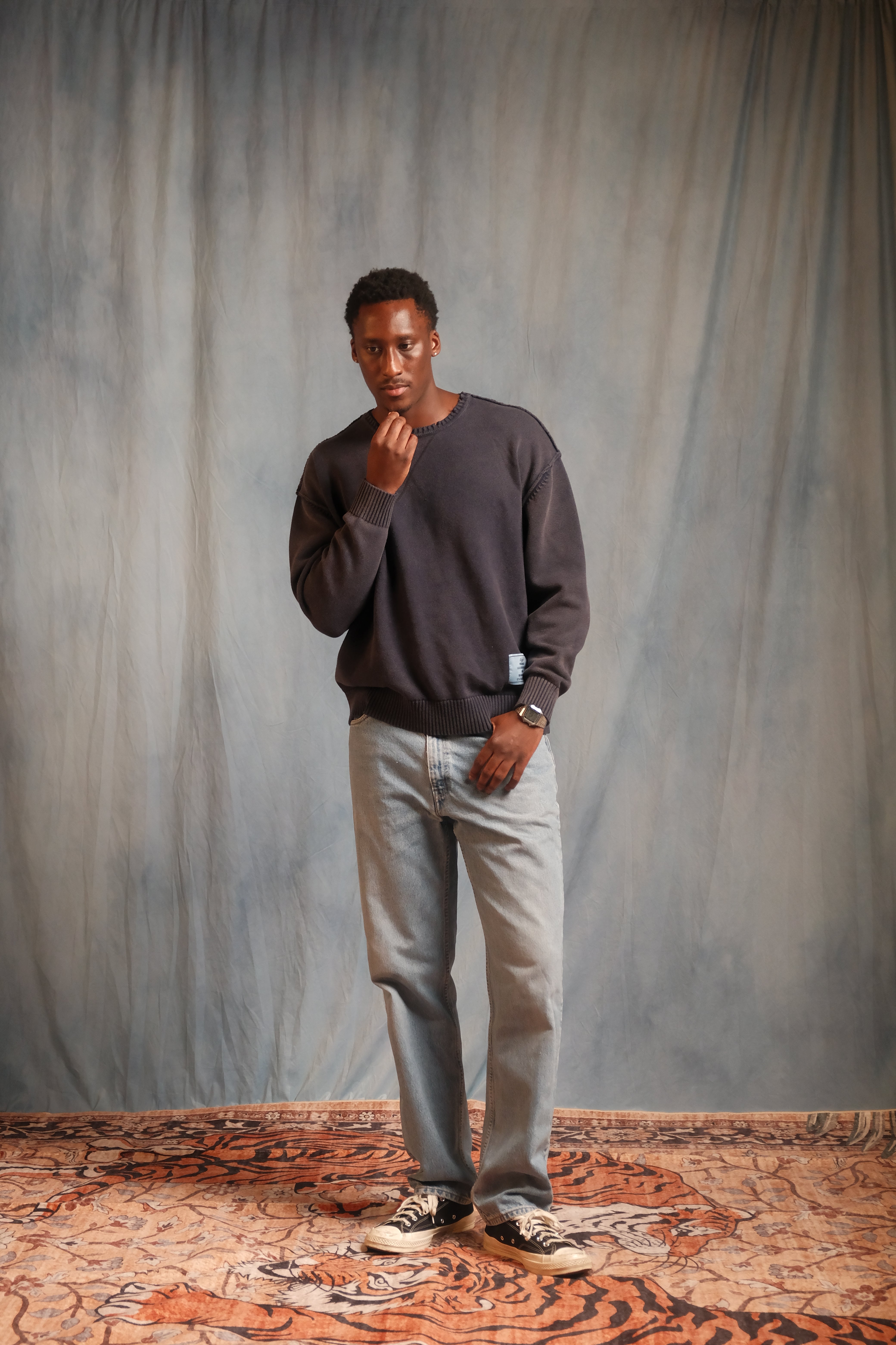 12 KNIT HEAVYWEIGHT CREW NECK