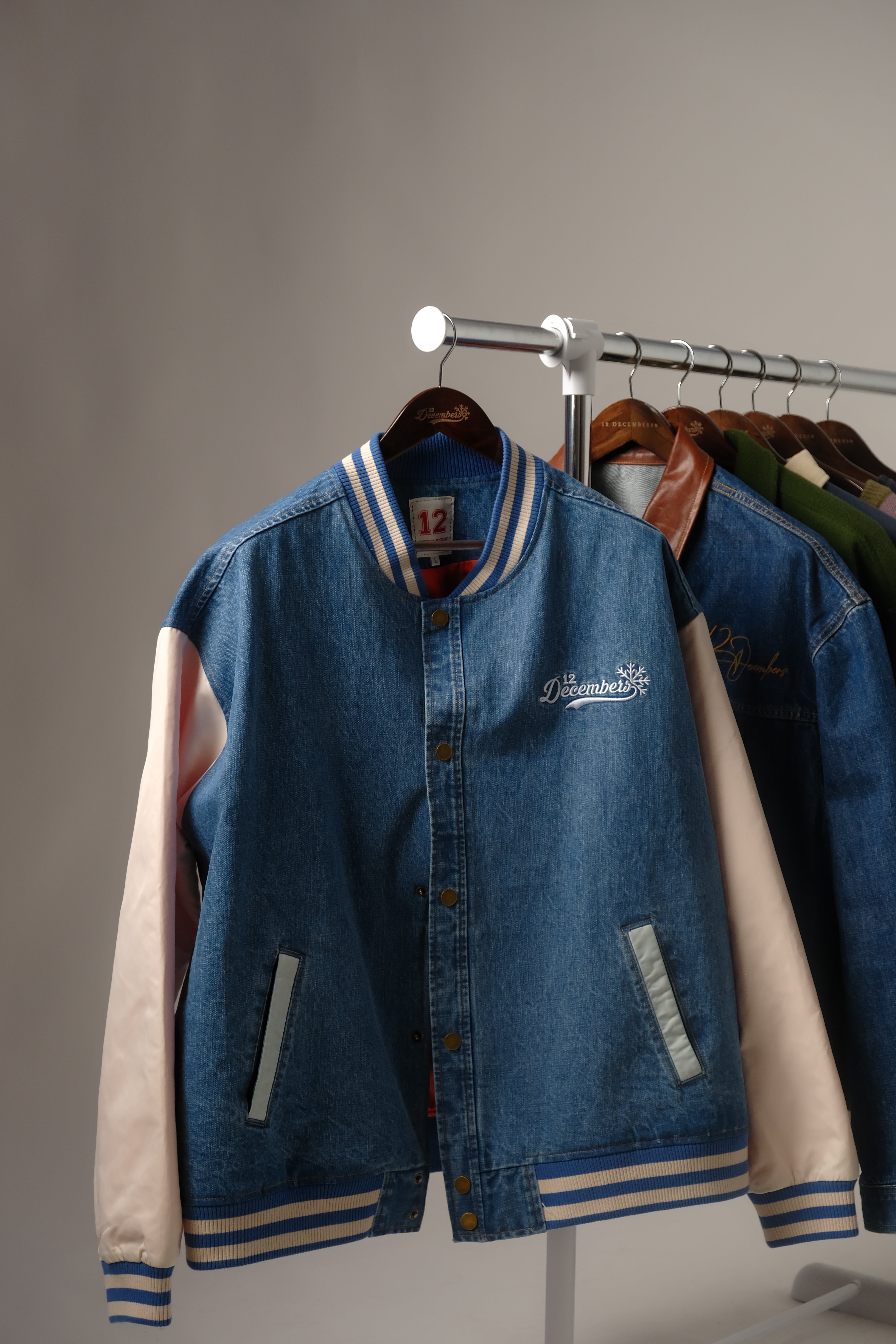 12 SELVEDGE DENIM VARSITY