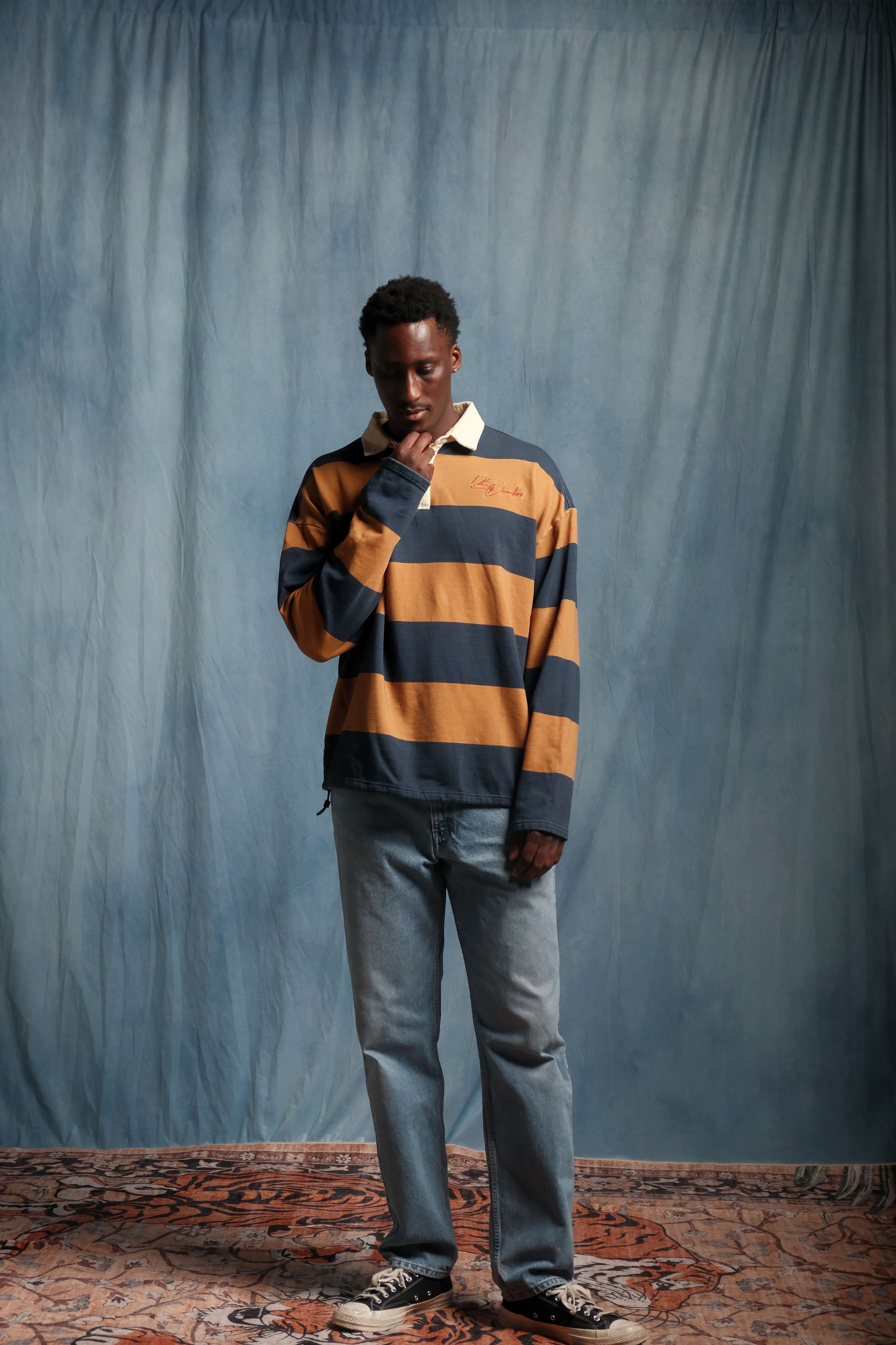 12 CORDUROY RUGBY GOLD