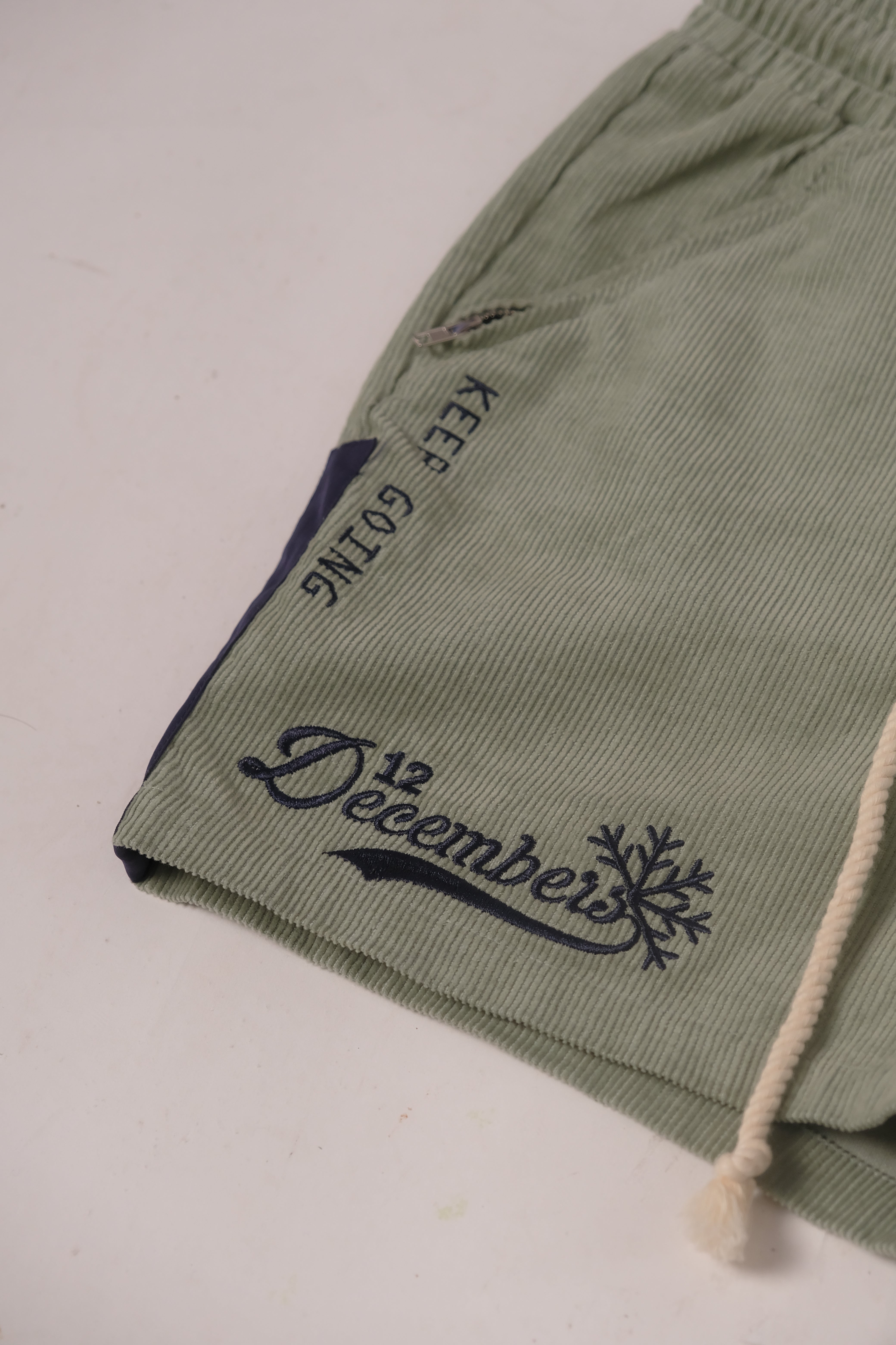 12 CORDUROY BASKETBALL SHORT