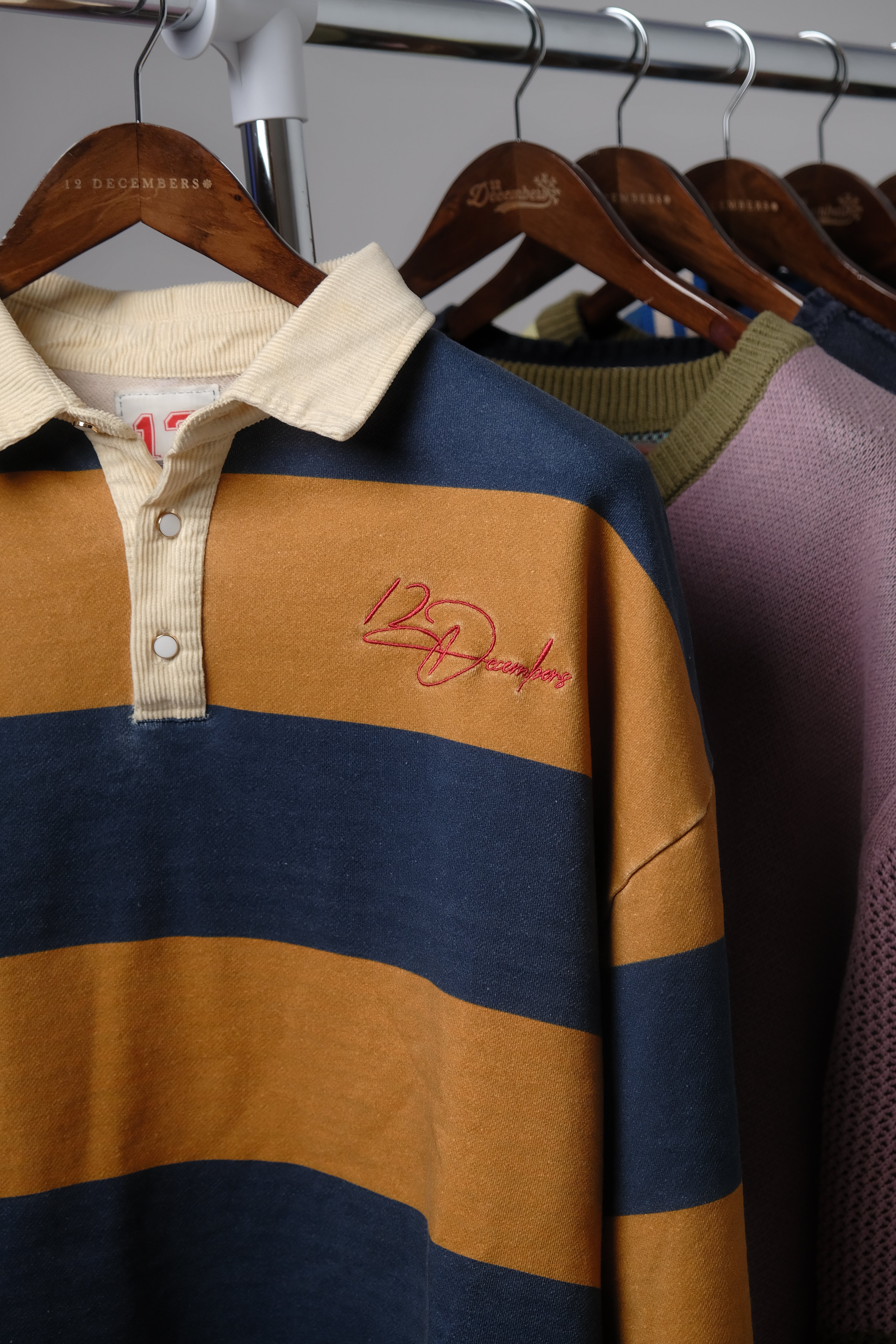 12 CORDUROY RUGBY GOLD