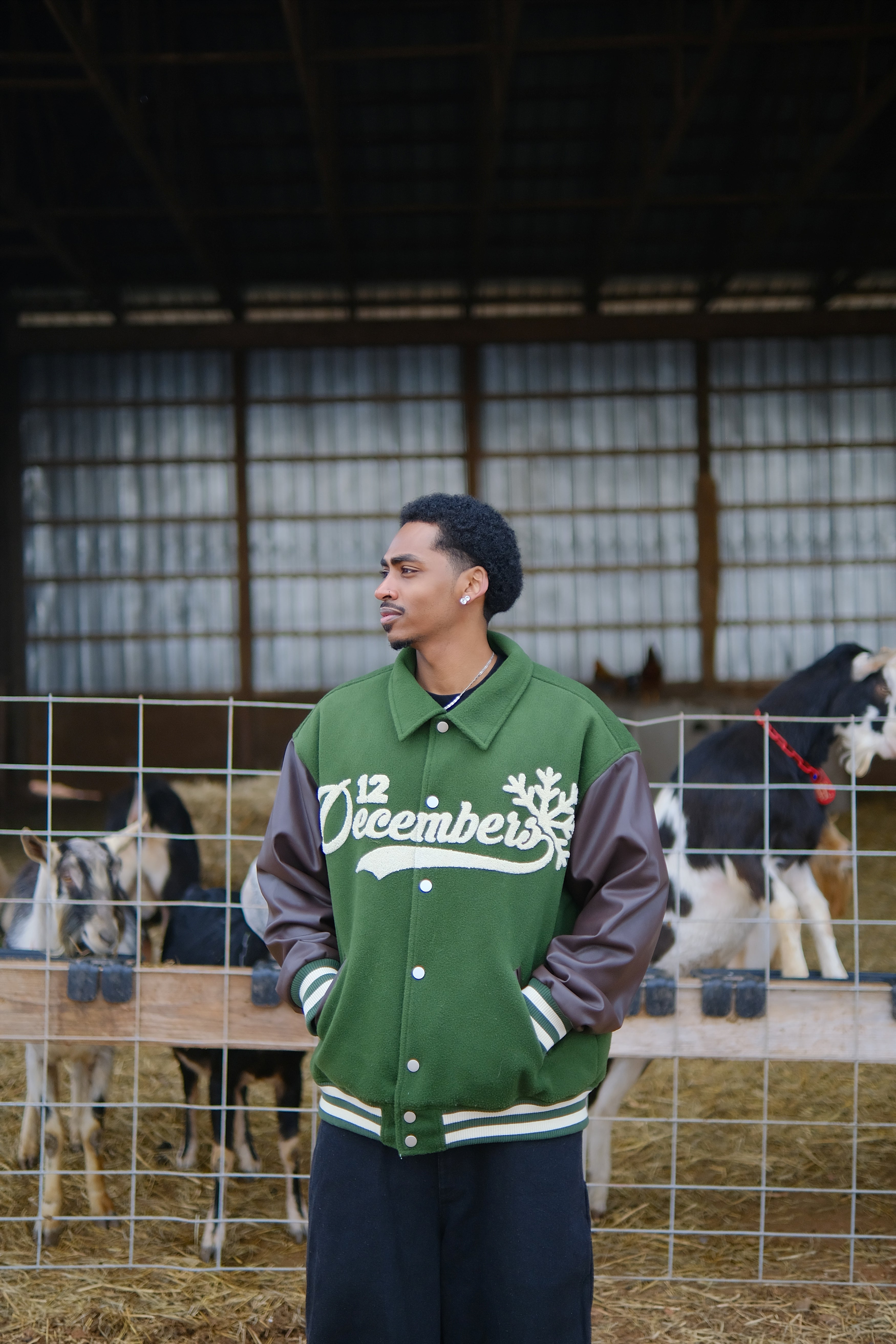 12 WOOL LETTERMAN