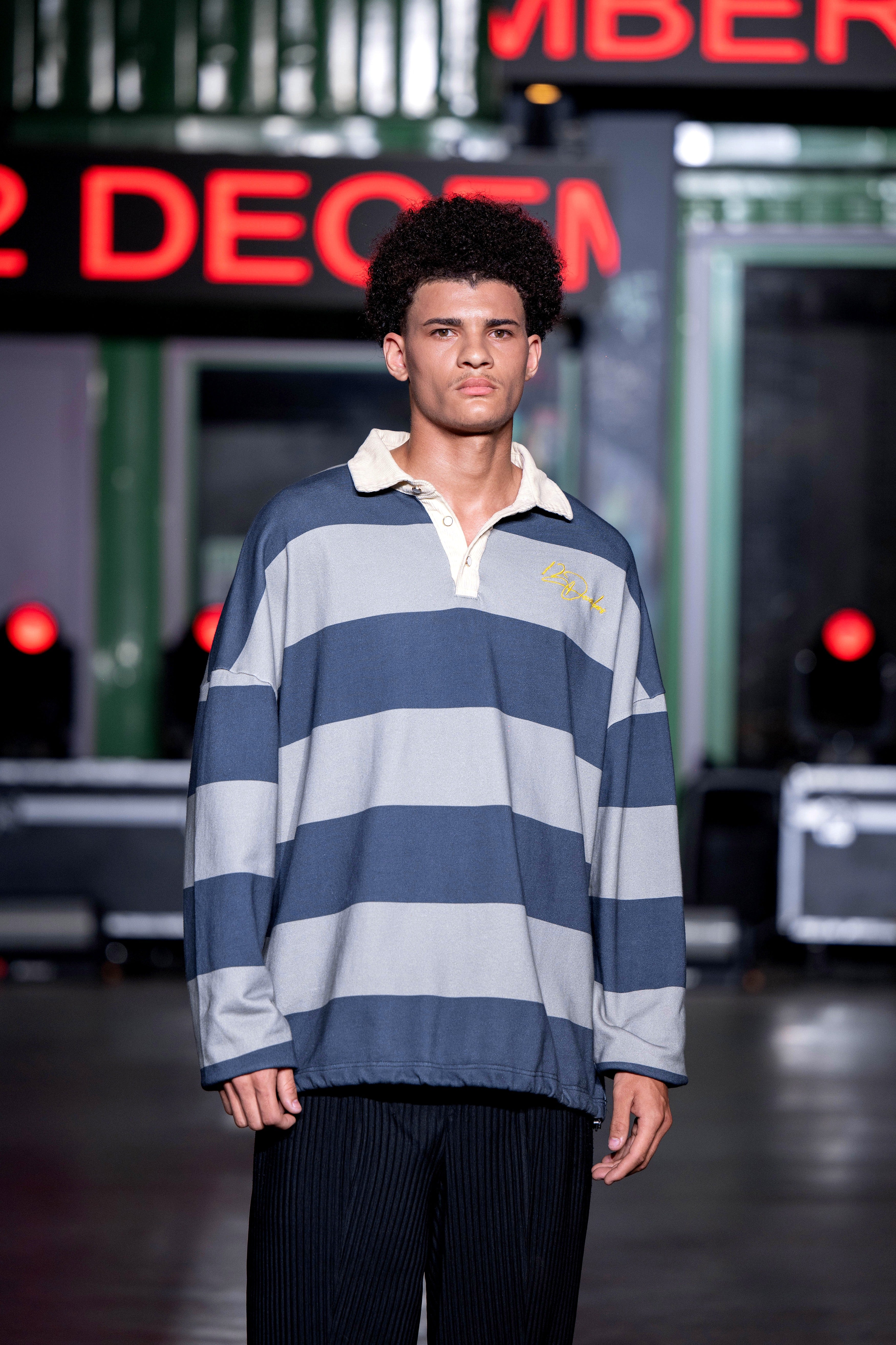 12 CORDUROY RUGBY GREY
