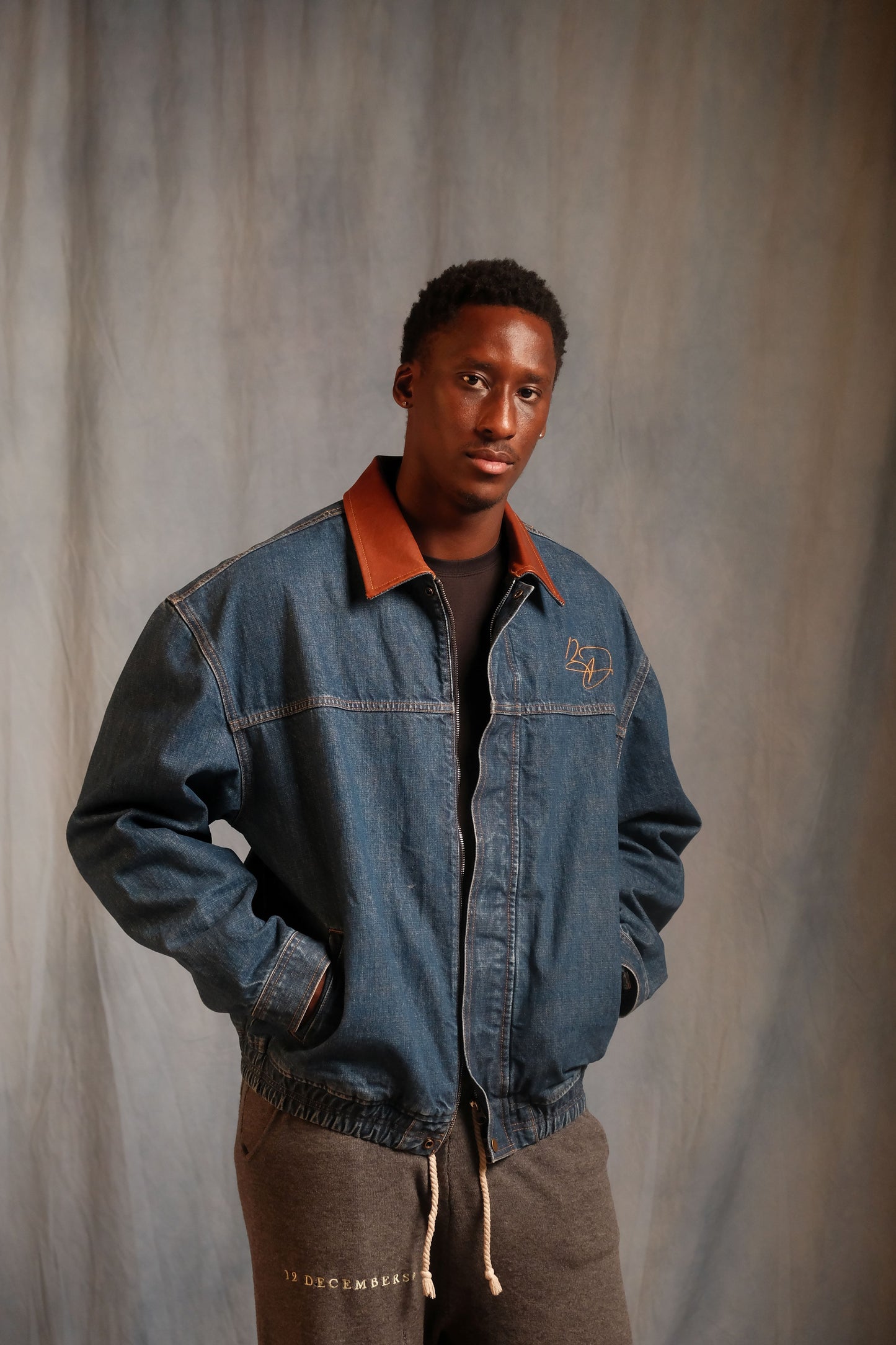 12 JAPANESE DENIM BOMBER