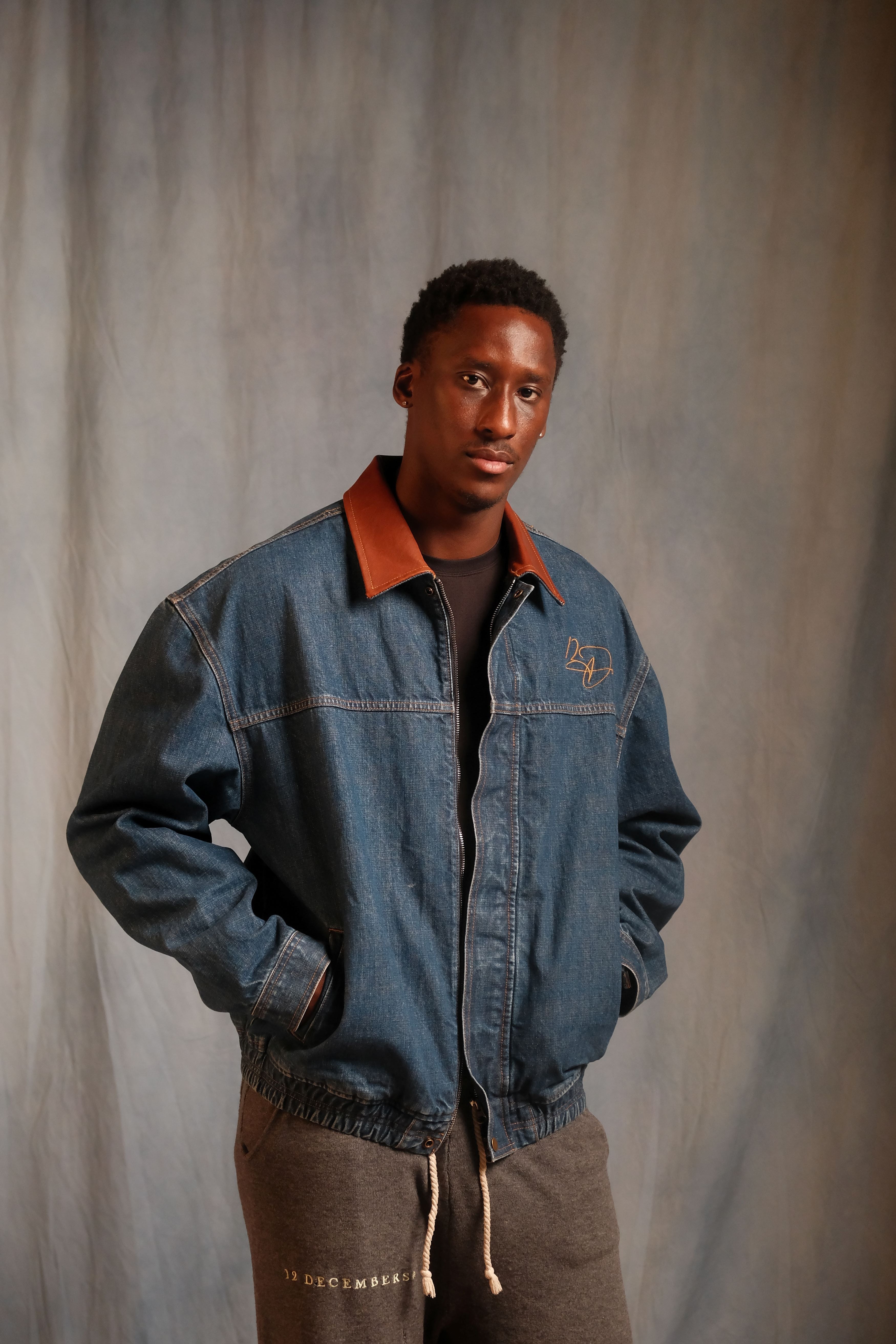 12 JAPANESE DENIM BOMBER