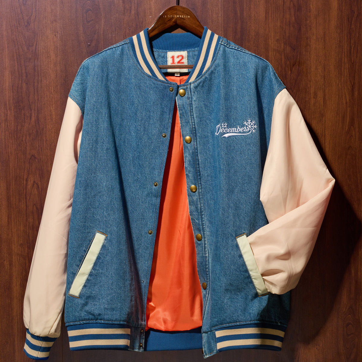 12 SELVEDGE DENIM VARSITY