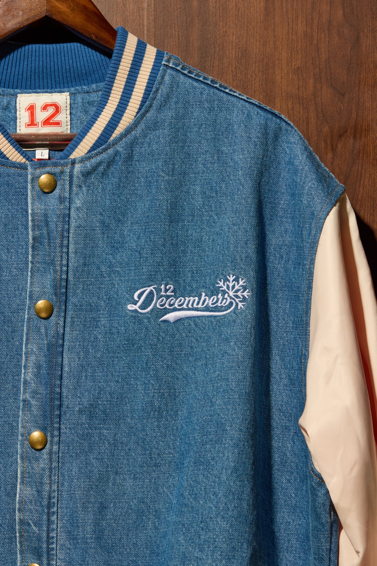 12 SELVEDGE DENIM VARSITY