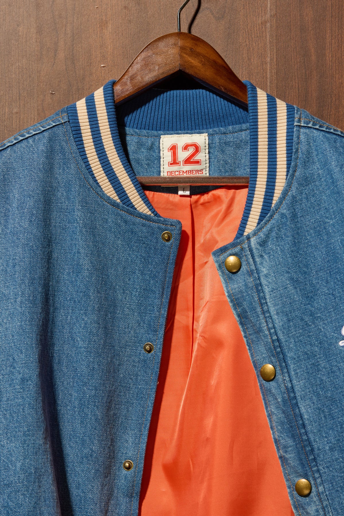 12 SELVEDGE DENIM VARSITY